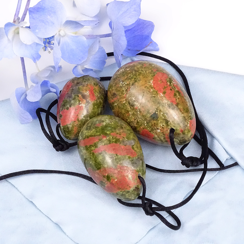 Best price Dragon Blood Stone Gemstone Yoni Eggs Vaginal Exercise Massage Tools
