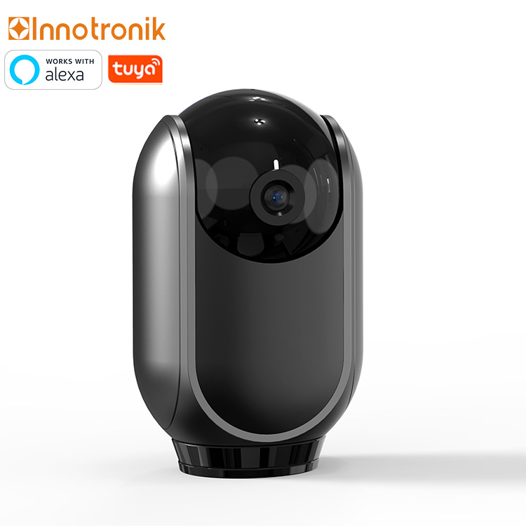 Беспроводная умная IP-камера видеонаблюдения Innotronik HD 1080P с автоматическим отслеживанием движения и углом обзора 360 градусов