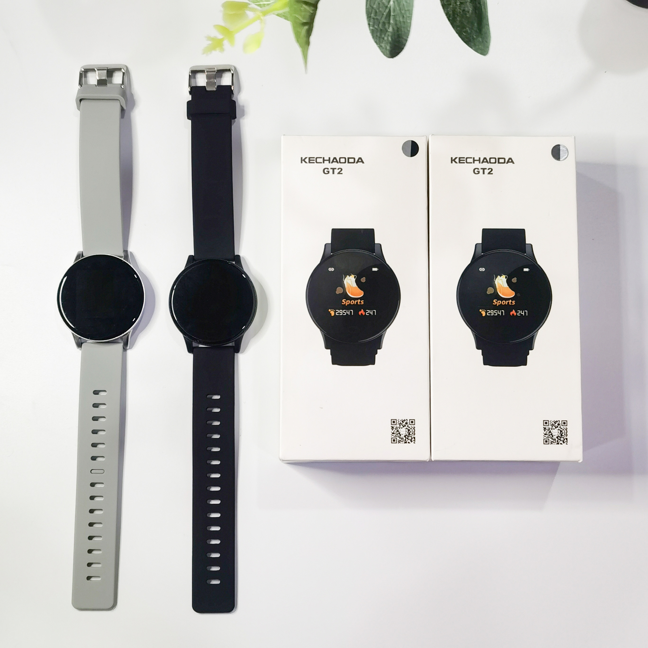 Спортивные сенсорные Смарт-часы KECHAODA GT2, мобильный телефон, Android, мужские Смарт-часы для фитнеса