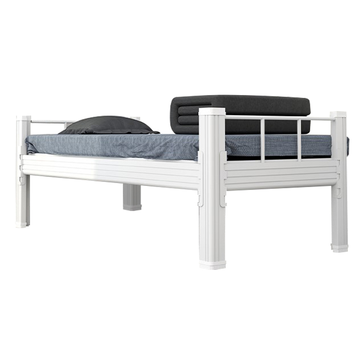School Dormitory Furniture Staff Single Metal Bed