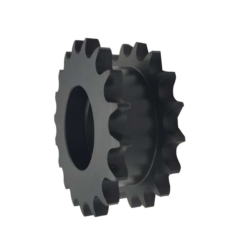Standard high quality C45 steel black oxide drive chain sprocket