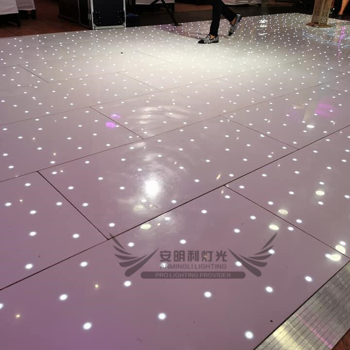 Anmingli Свадебные украшения белый черный Портативный Led starlit танцпол