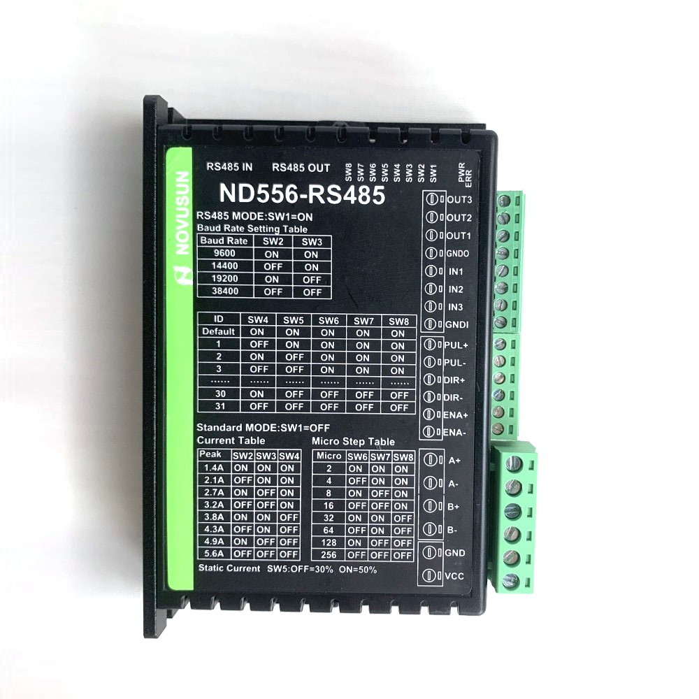 Цифровой мечта 2 phasee CNC микро шаговый мотор драйвер ND556-RS485 поддерживает Импульсный/управления направлением и RS485 управления шиной