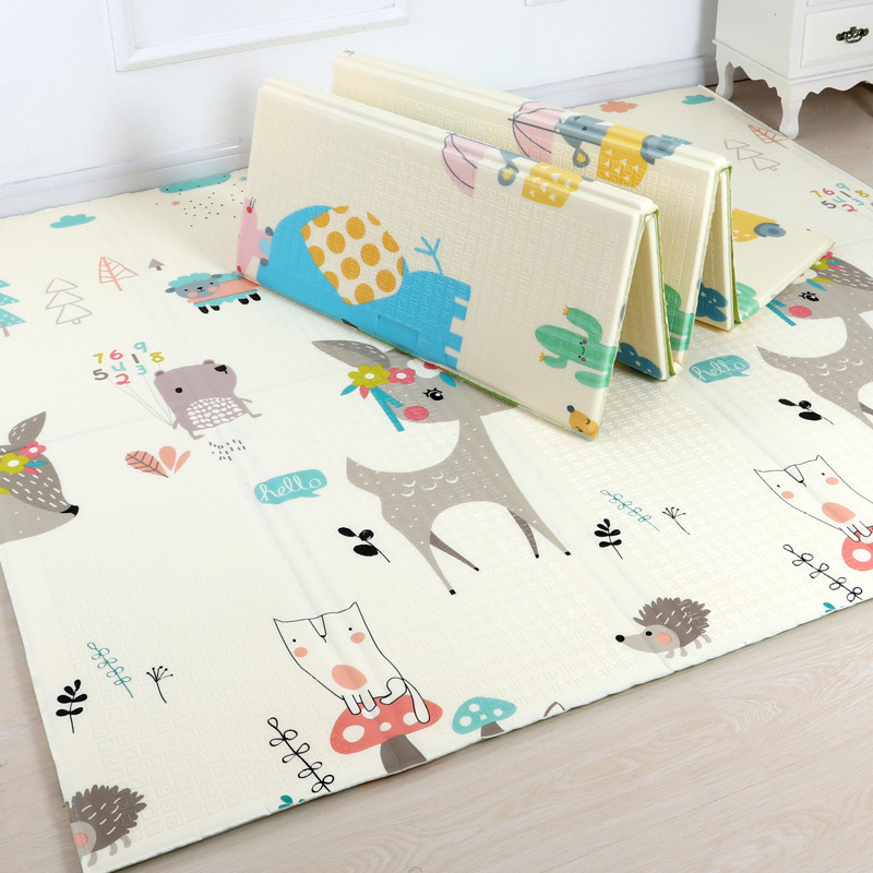 Hot Selling Foldable Reversible Mats Non Toxic XPE Playmat Kids Game Play Mat