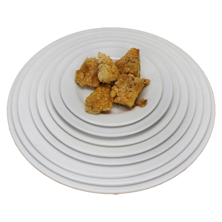 Plate Cheap Bulk Porcelain Plate Cake Serving Custom Porcelain Ceramic Wedding Party Plate