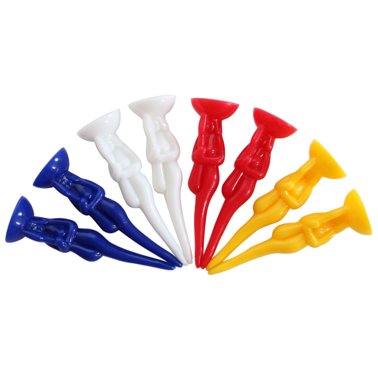Golf Plastic Lady Model Bikini Tees For Golf Accessories