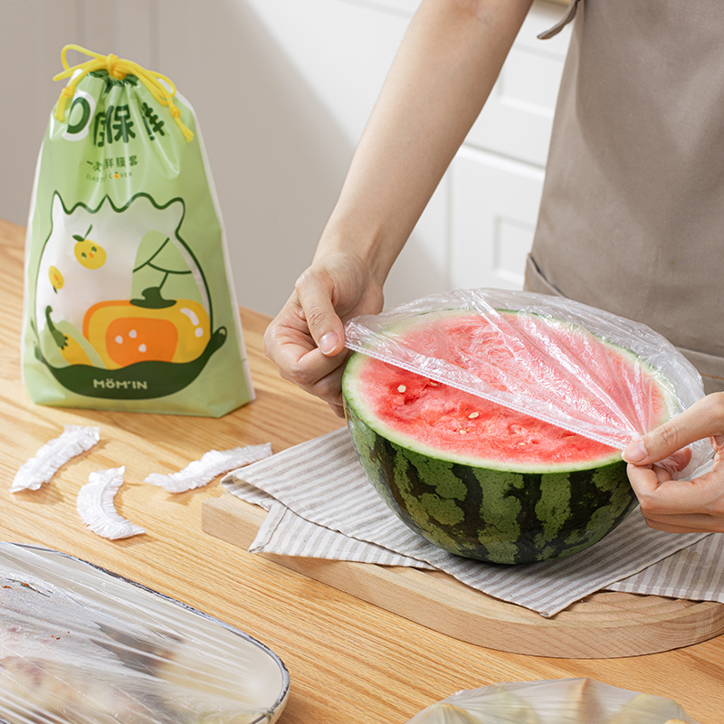 Высокое качество, оптовая продажа, 100 шт., одноразовая прозрачная кухонная герметичная пластиковая пленка