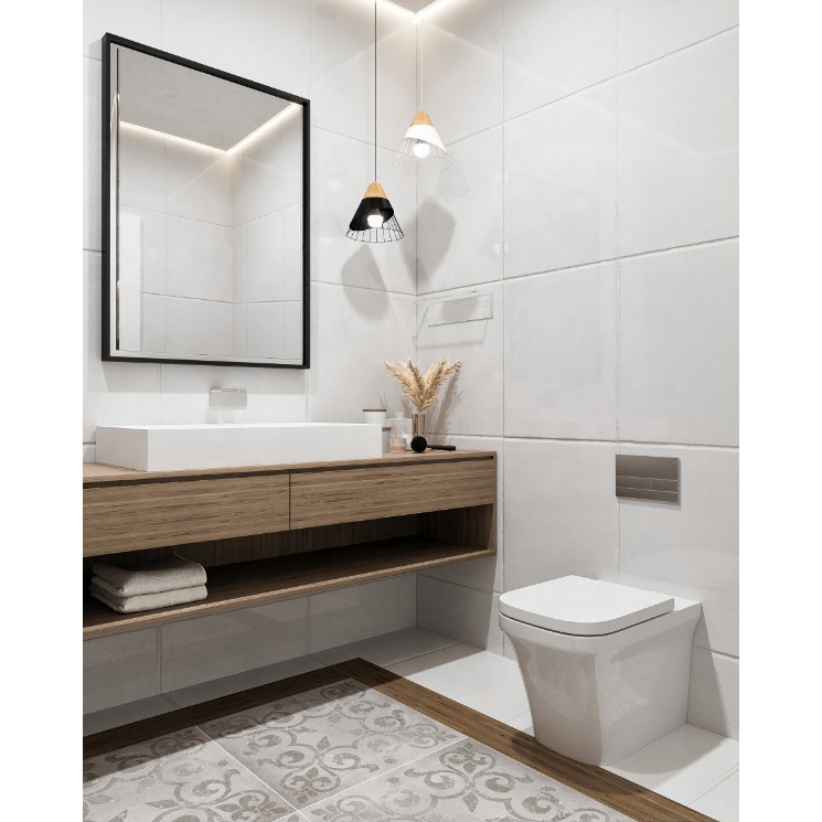 2021 Hangzhou Vermont New Modern Wall Mount Bathroom Cabinet Vanity Washroom Cabinet Design