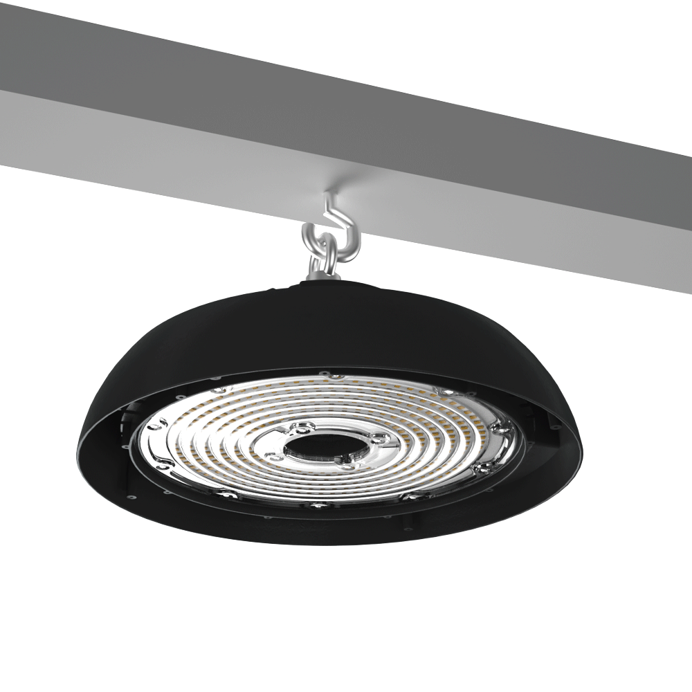 Алюминиевый светодиодный светильник Zigbee для высоких промышленных помещений с датчиком движения
