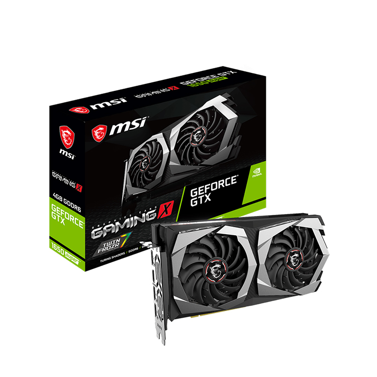 Видеокарта NVIDIA GTX 1650 супер OC 6G видеокарта с 6 ГБ GDDR6 192-бит интерфейс памяти GTX 1660 ti