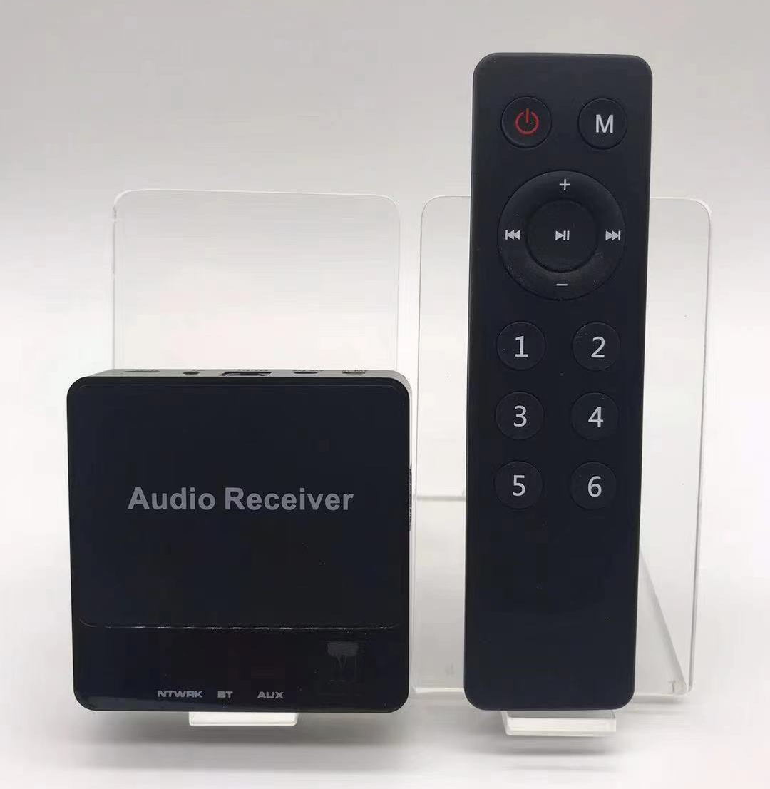Аудио WBA51 Bluetooth и сетевой аудиоприемник с ИК-пультом дистанционного управления
