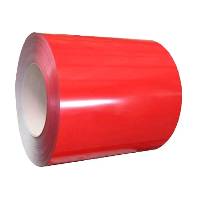 Prepainted galvanized color coated steel coil ppgi steel coil red