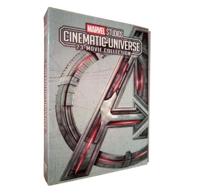 Студия Marvel кинематографическая Вселенная 23 коллекция фильмов 12DVD Фильмы ТВ серия мультфильмы диски фитнес-фильмы DVD полный набор