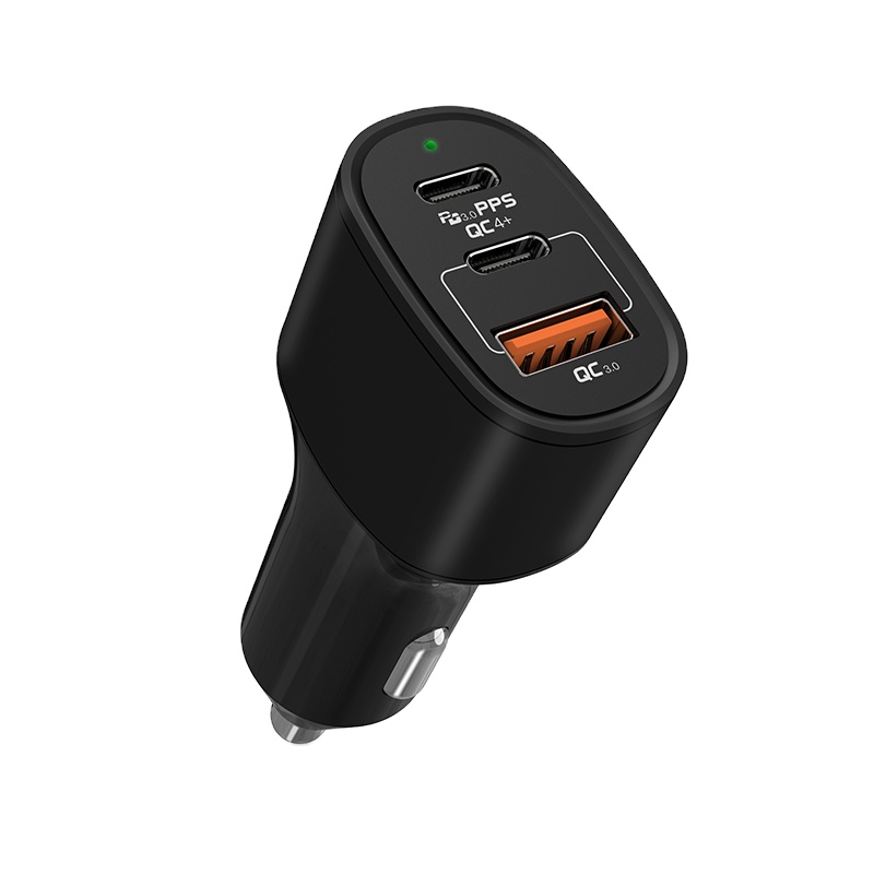 HUNDA 2020 горячая распродажа 20V 1.5A Мини Портативный PD 3,0 USB Тип C Быстрая зарядка 3,0 3 Порта OEM новая технология автомобильное зарядное устройство