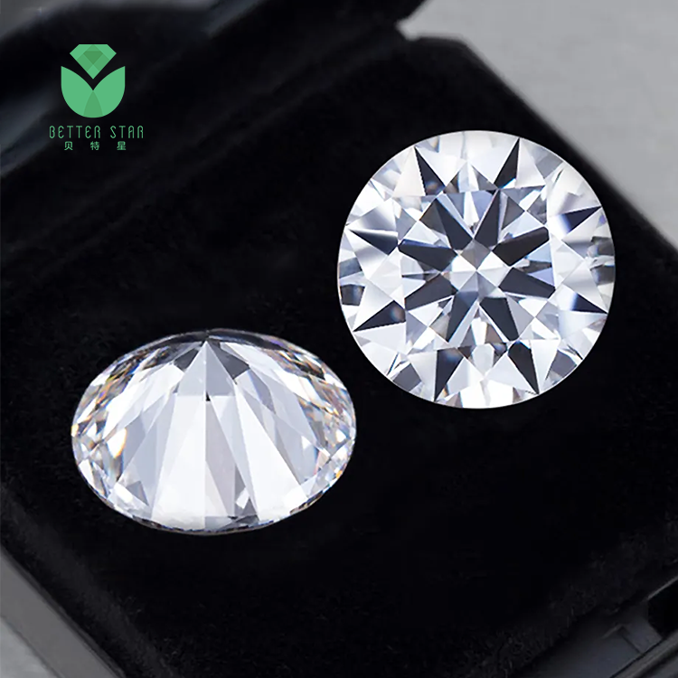 Оптовая продажа, белый натуральный ромбовидный алмаз Betterstar CVD Lab 0,01-3ct, настоящий сертификат иджи гии, синтетические бриллианты HPHT, цена