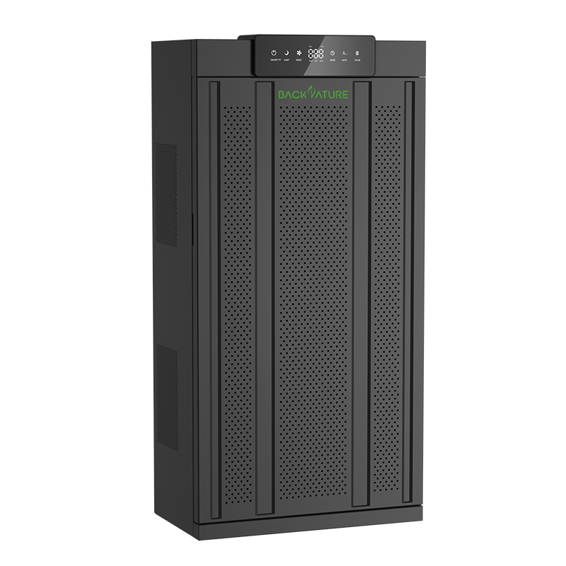 Backnature purificador aire 2000 m3/h luftreiniger ce ПЭТ true hepa воздушный фильтр большой room использования воздушного очиститель для 240sqm зона