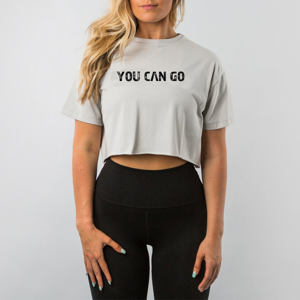 Short Sleeve Crop Top T Shirt Custom Fitness Athletic Crop Top Relax Fit