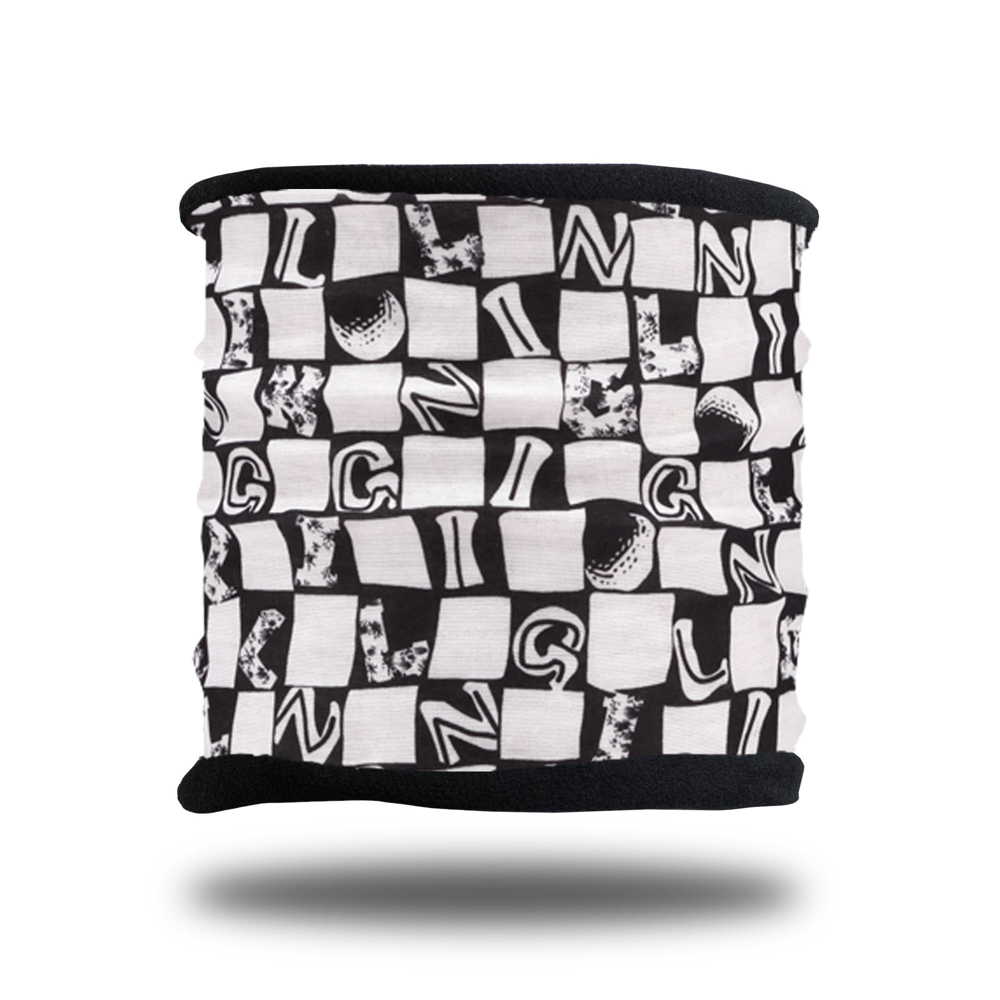 polar fleece neck gaiter Super soft women microfiber winter neck tube bandana seamless with fleece