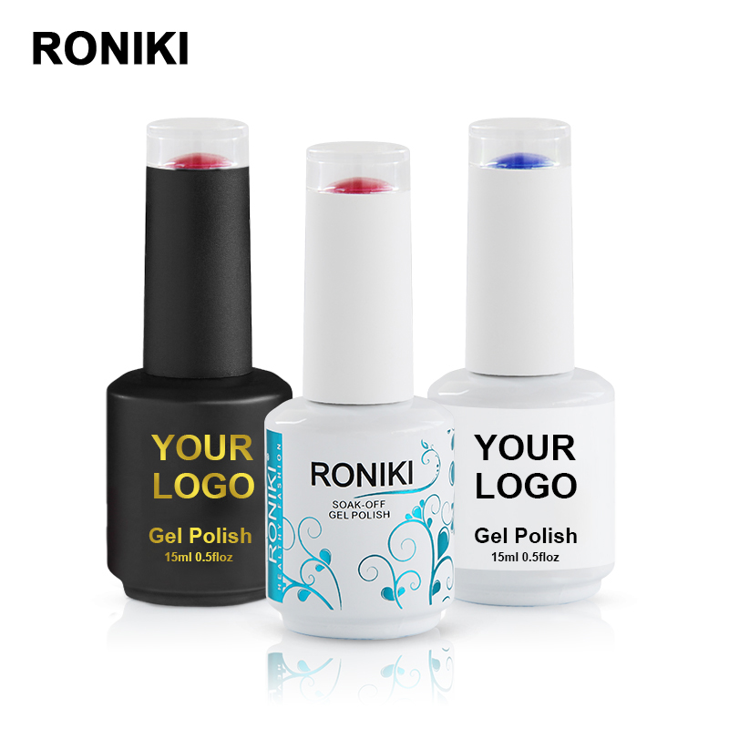 RONIKI 2020 горячая Распродажа отмачиваемый Гель-лак для ногтей оптовая продажа частная этикетка цвет органический нетоксичный лак для ногтей УФ-гель