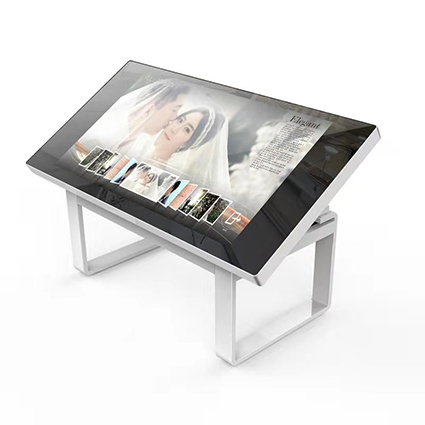 Высокое качество емкостный тип цифровой стол standee digital signage сенсорный экран киоск