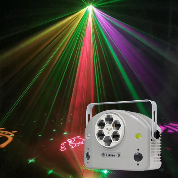Новый Led пчелиный глаз мини DJ лазер и пятно 2 в 1 освещение диско проектор свет для продажи