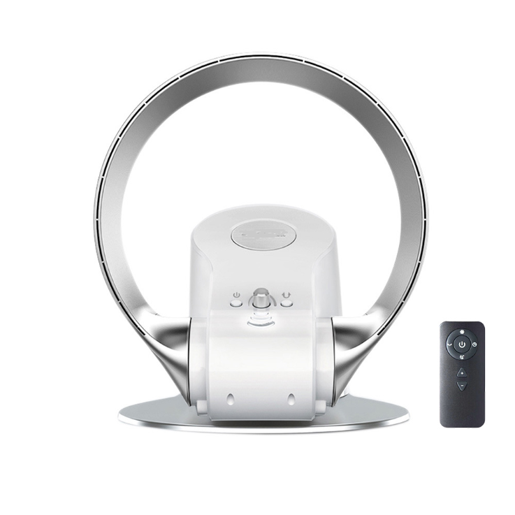 New design Bladeless Electric Stand DC Ceiling Fan Wall mounted bladeless Fan for Safety Use Air conditioner with remote