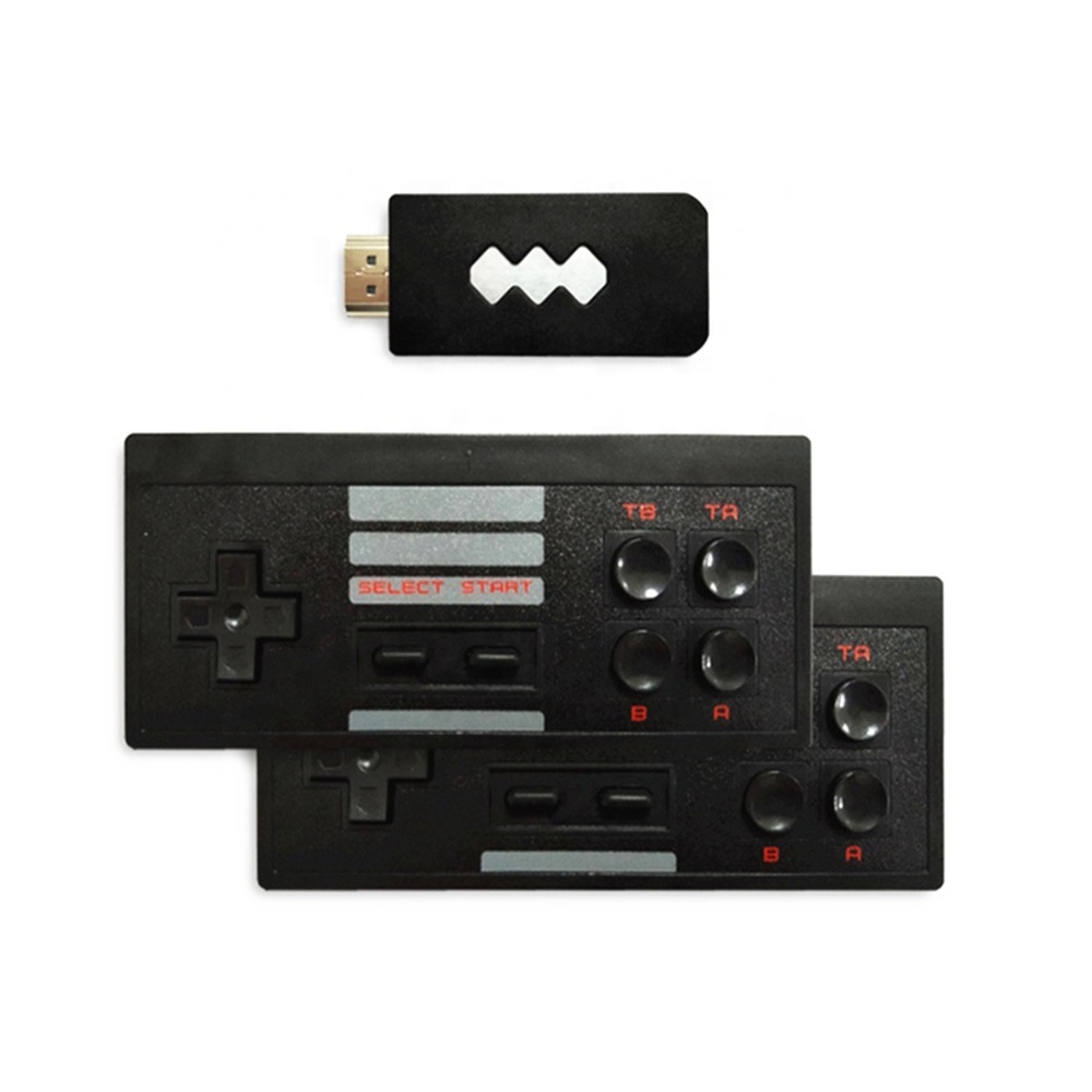 Классическая игровая консоль Y2 U-Box со встроенным 568, мини-ретро-игра с беспроводным USB двойным геймпадом для HD ТВ-выхода