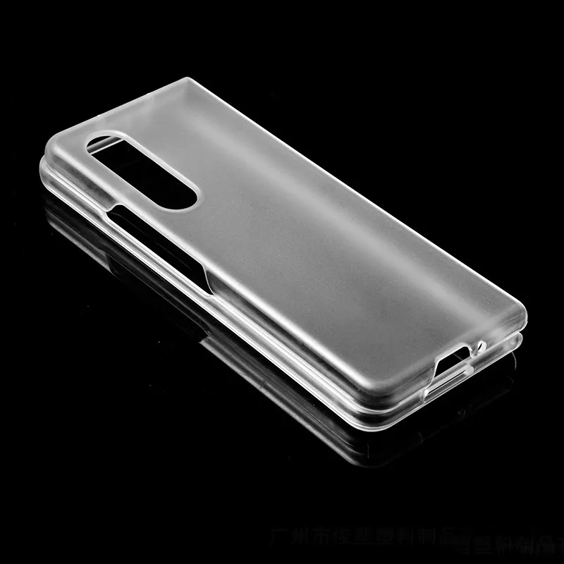 Phone Case For Samsung Galaxy Z Fold 3 Protector Clear Transparent Case Cover Z Fold3 Case