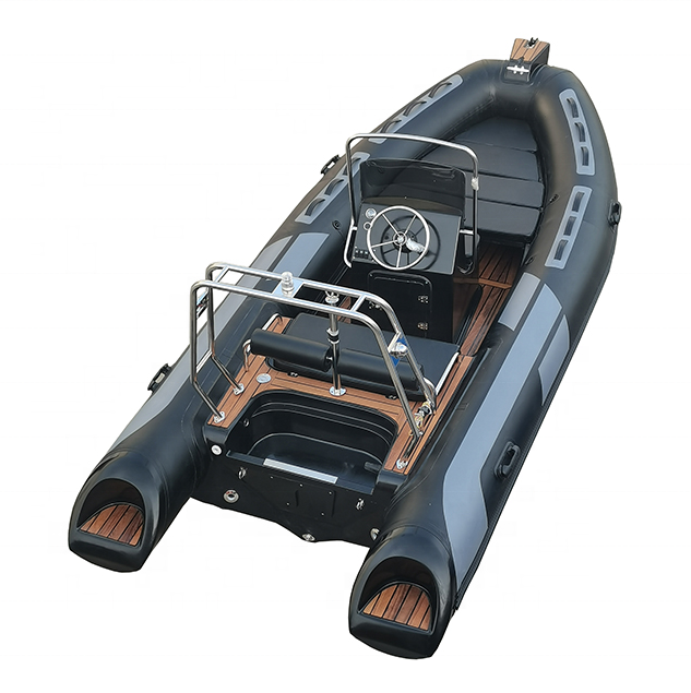 High Quality 16ft RIB480 Semi-Rigid Fiberglass Hull Orca Hypalon/PVC Inflatable Fishing Boats