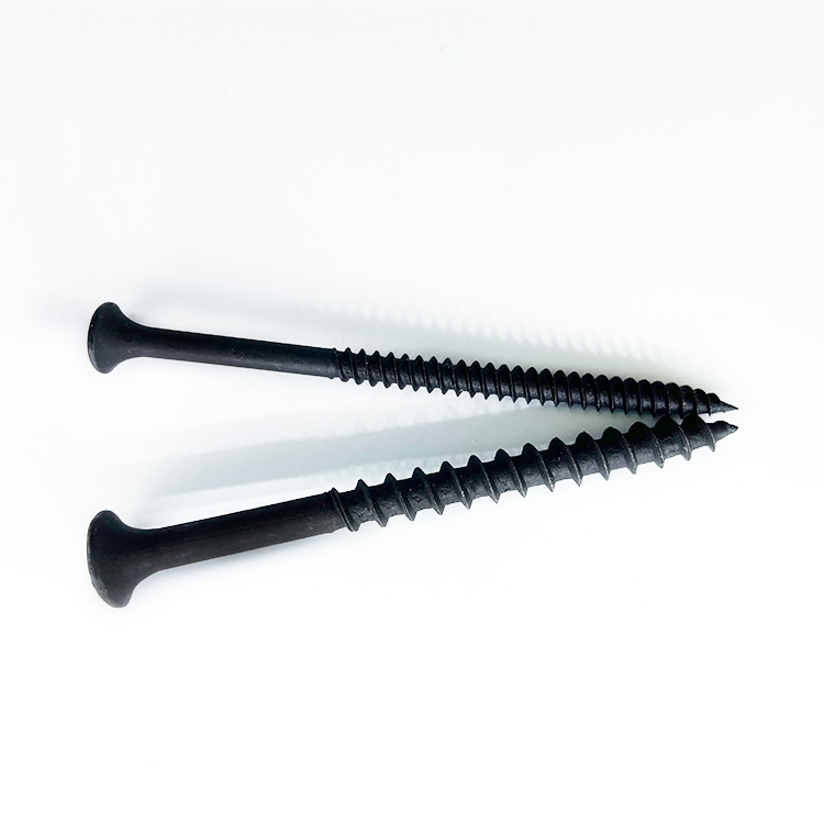 3In Black Phosphated Dry Wall Nails Mdf Self Tapping Screws Drywall Screw with Lowest Price