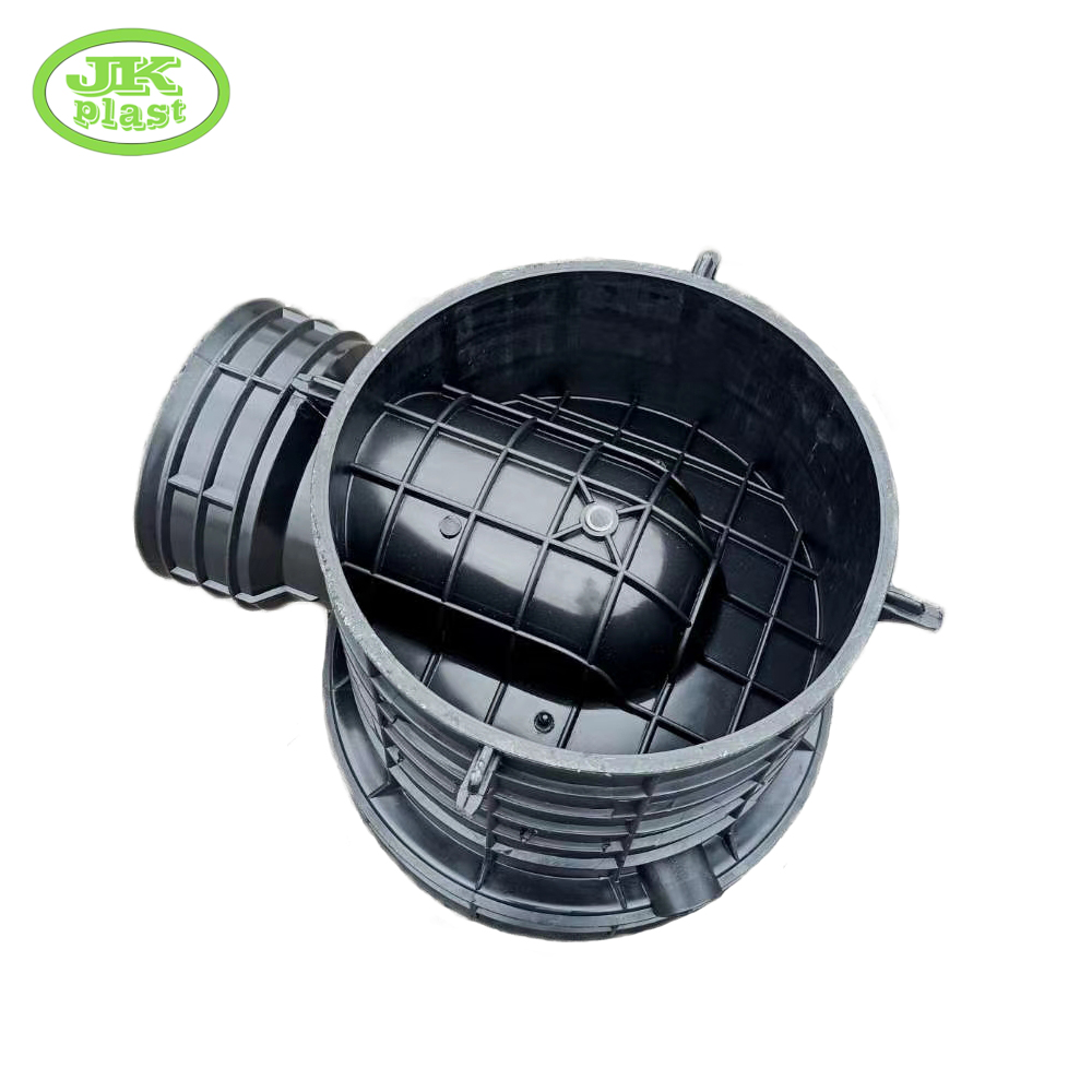 Drainage Pipe Fittings Pe Plastic Inspection Well Drainage Black Underground Inspection Chamber