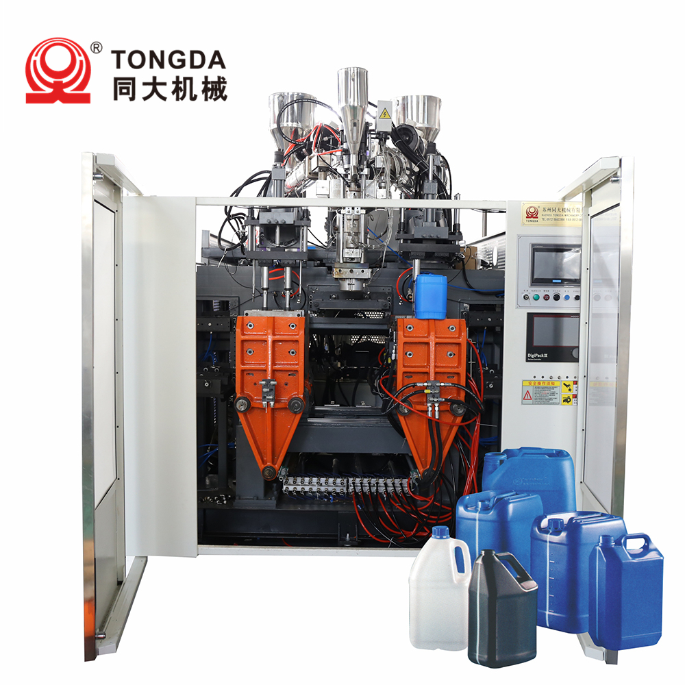 TONGDA HTSll5L Fully Automatic HDPE Bottle Jerry Can Blowing Making Machine