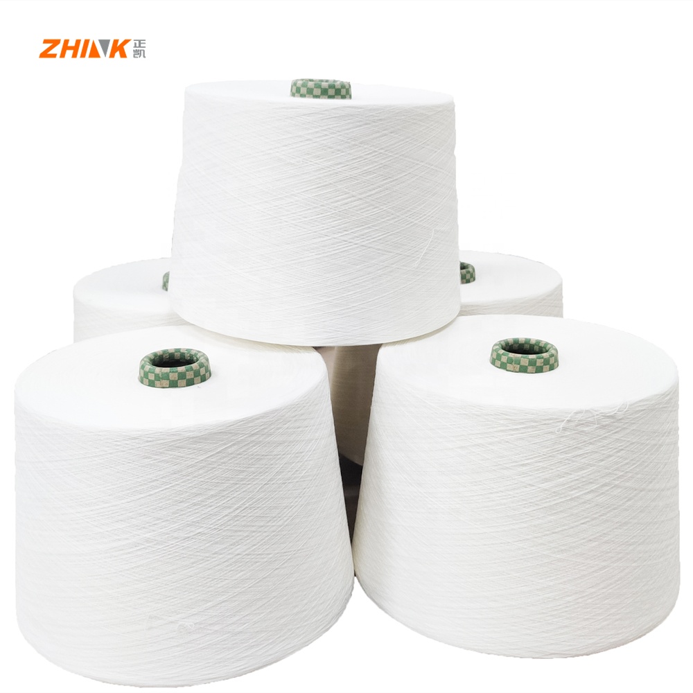 100% Bamboo fiber Yarn 15S-80S Wholesale Siro Compact Yarn For Knitting And Weaving Raw White Yarn With Cheap Price