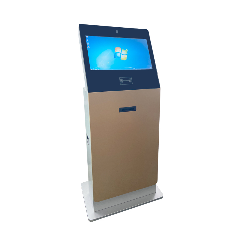 Customized size self order kiosks with card reader