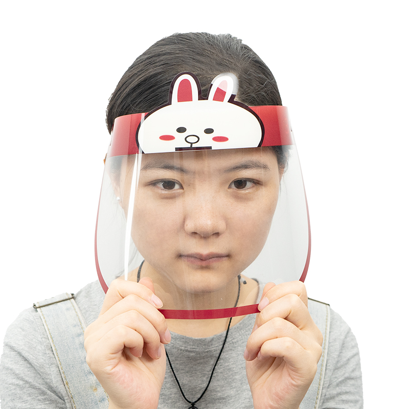 Children Clear Safety High Quality Colorful Face Shield Visor