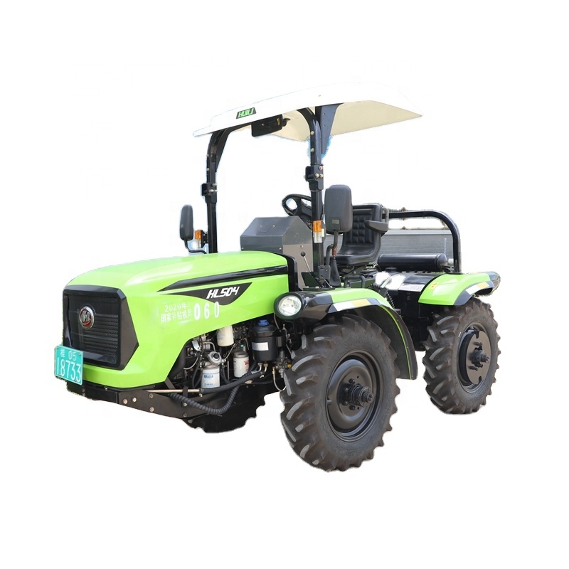 Huili 4 wd, 50HP, 70HP, 4*4, мини-сельскохозяйственный трактор, сельскохозяйственная машина для гусеничной фермы, маленькие тракторы на продажу