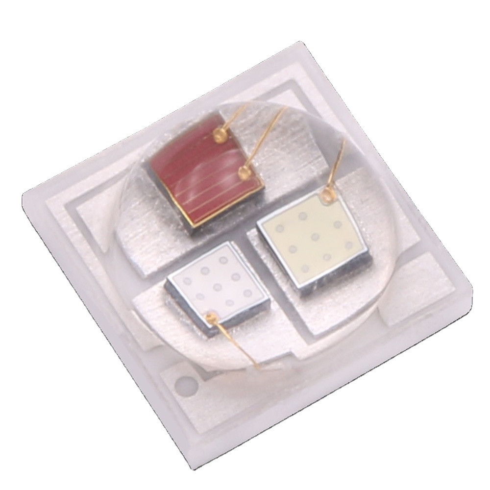 Чипы Epistar, красный, зеленый, синий, 3 Вт, 3535 RGB SMD, светодиод для освещения