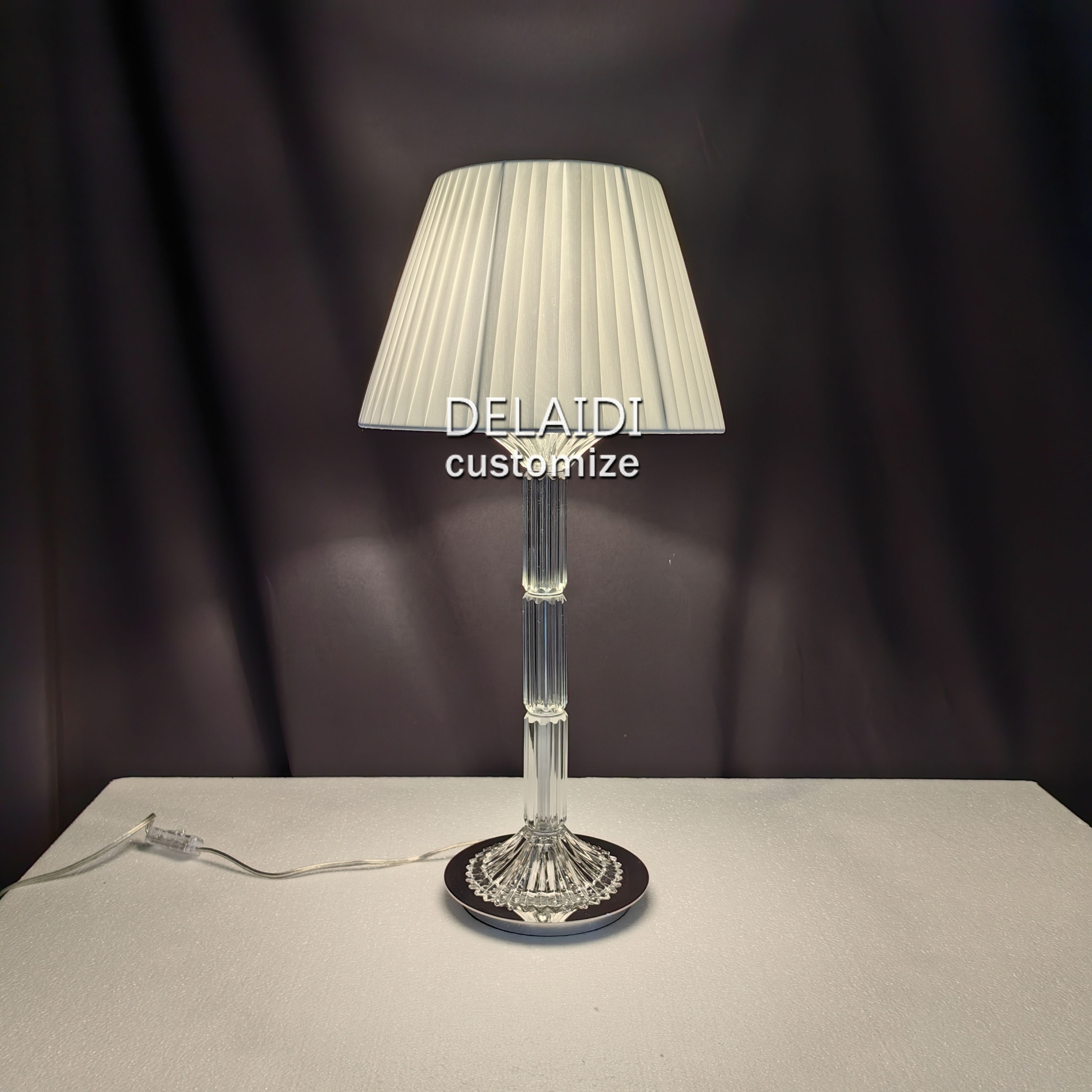 Living Room Decor Crystal Tbale Lights & Lighting Cristal Lustre Modern Crystal Bedside Table Lamp Luxury