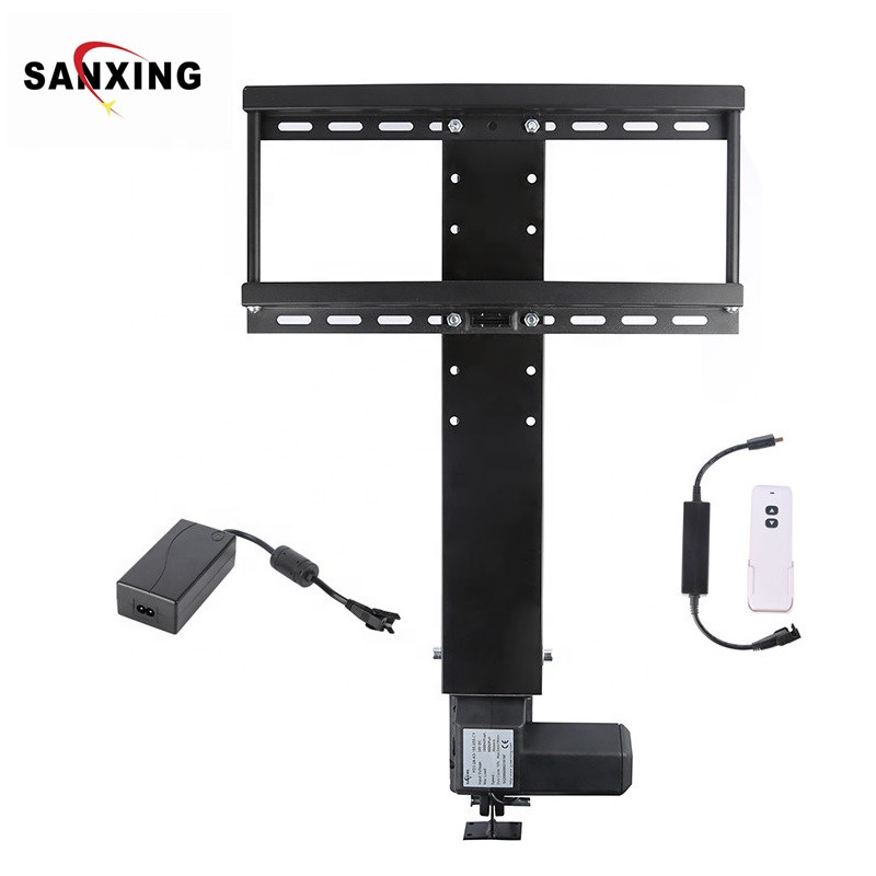 12v linear actuator tv bed motor with wireless remote for Home Furniture and TV Lifting