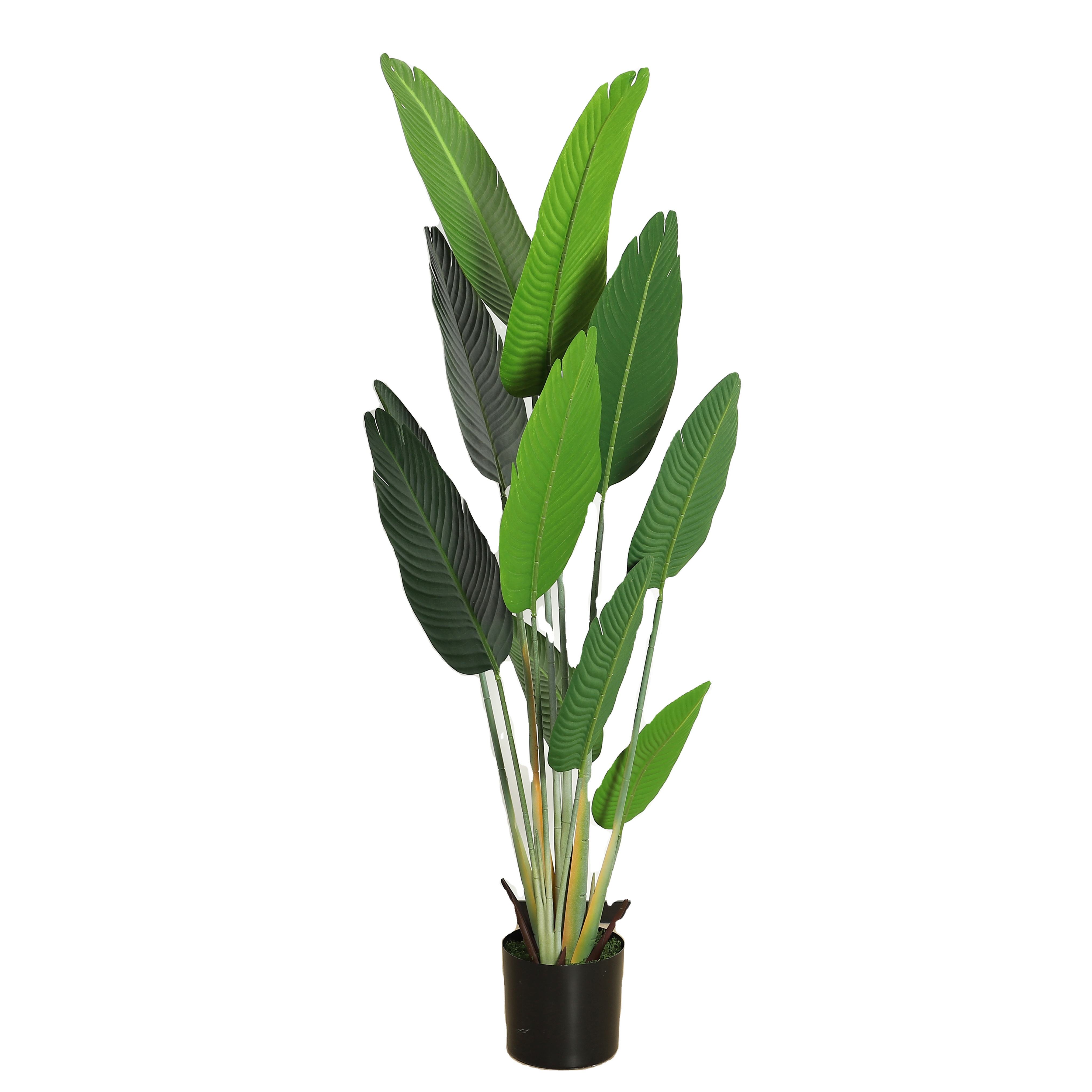 160cm Modern Indoor Home Decor Large Outdoor Tropical Plastic Bonsai Plant Artificial Banana Tree