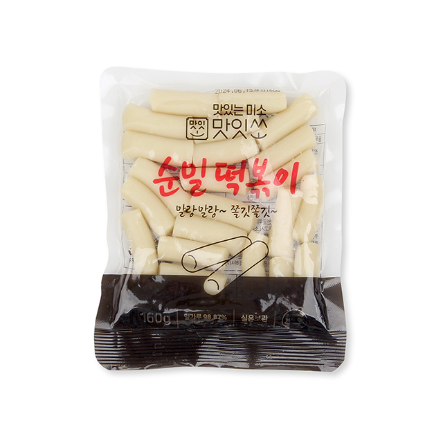 Latest Trend Rice Stick Tteokbokki Made In Korean Sauce Flavour MASISO Tteokbokki Wheat Rice Cake 160g