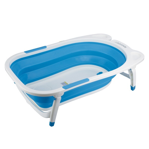 Hot selling Wholesale Popular Portable Plastic Kids Newborn Baby Foldable Bathtub Kids Bath Tub For Bathing