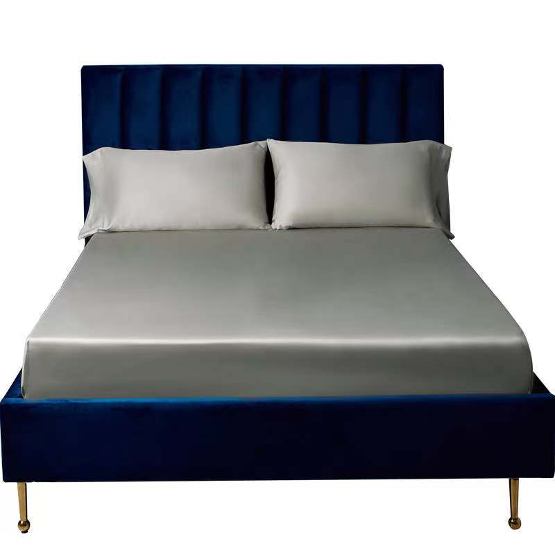 factory price customized one piece fitted sheet 60s cotton sateen 30cm height mattress protect cover
