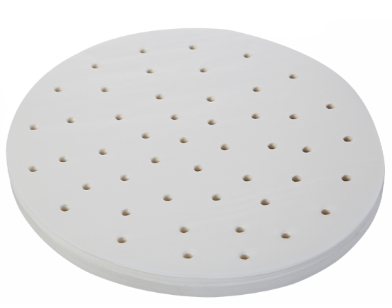 High efficiency easy separated bamboo steamer liners steaming paper bottom paper