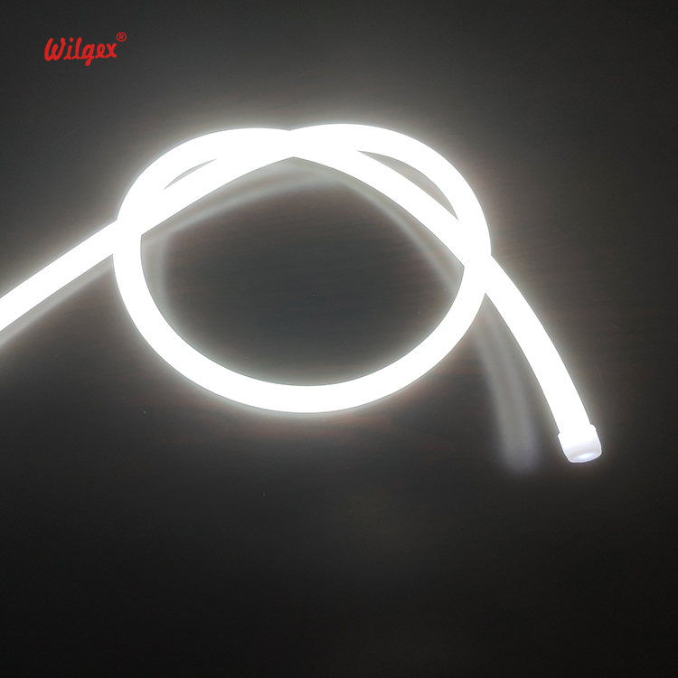 360 Degree Injection Connector 10mm 20mm Silicone Round LED Neon Flex Tube