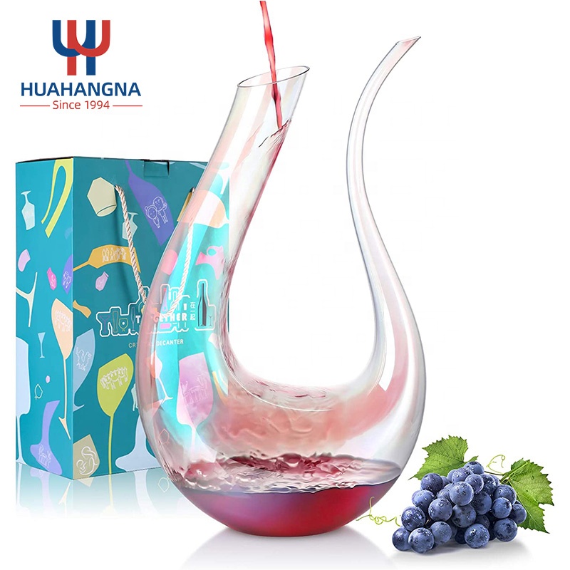 Amazon Top Seller Wine Decanter Aerator U Harp Shape Classic Gifts Red Wine Carafe Accessories Wine Separator