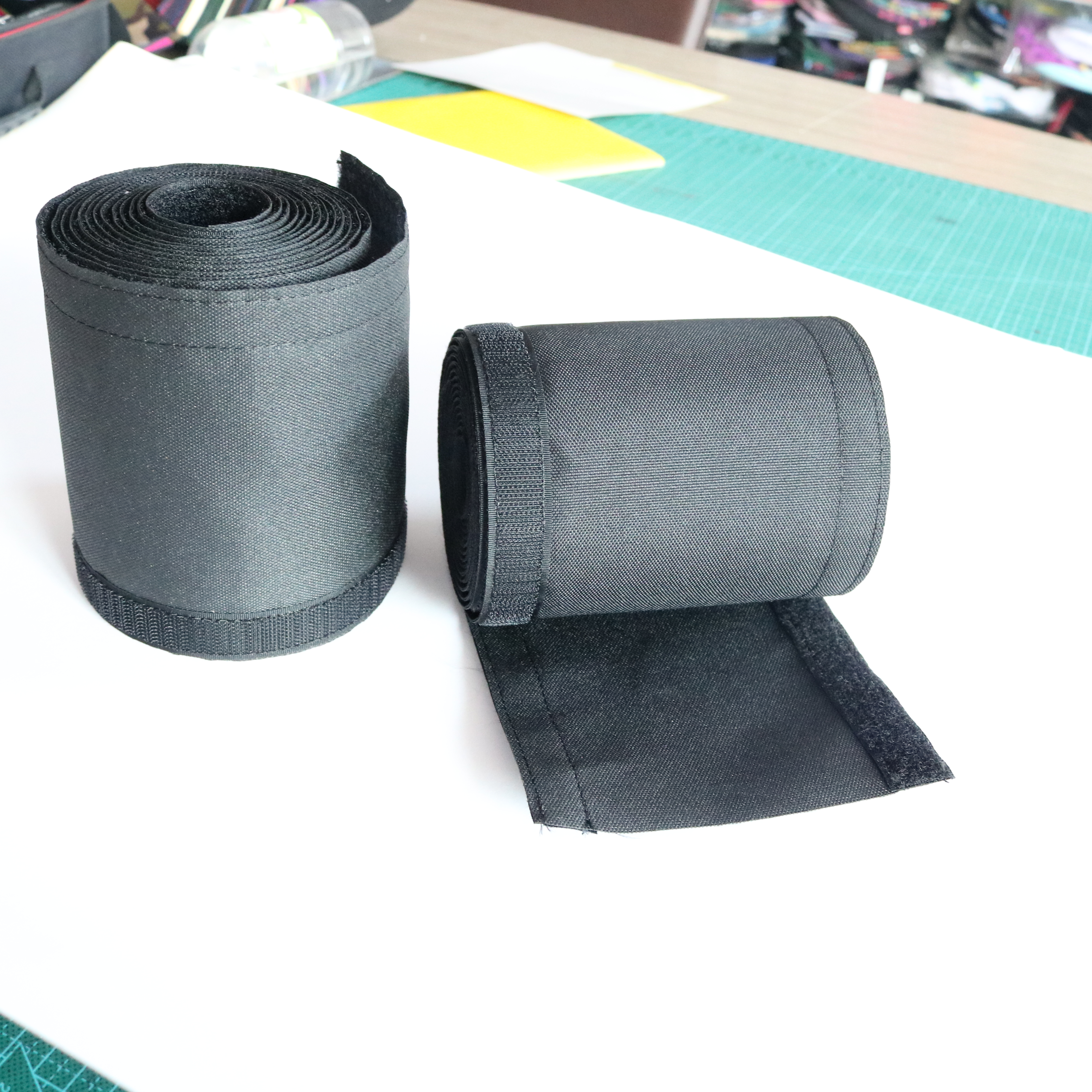 Factory Custom Neoprene Desk Cable Wrap Organizer Premium Management Power Strip With Cable Manager