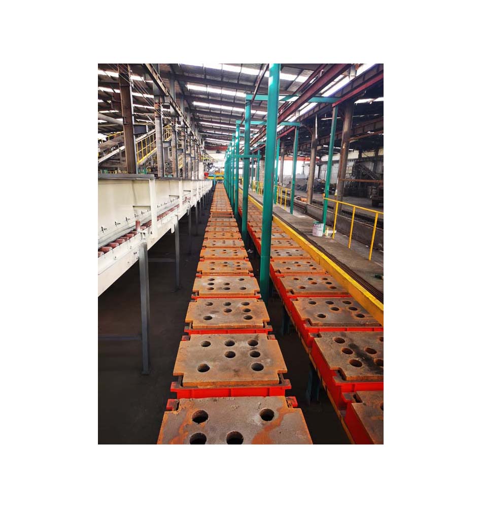 Large factory wholesale clay sand casting automated production line