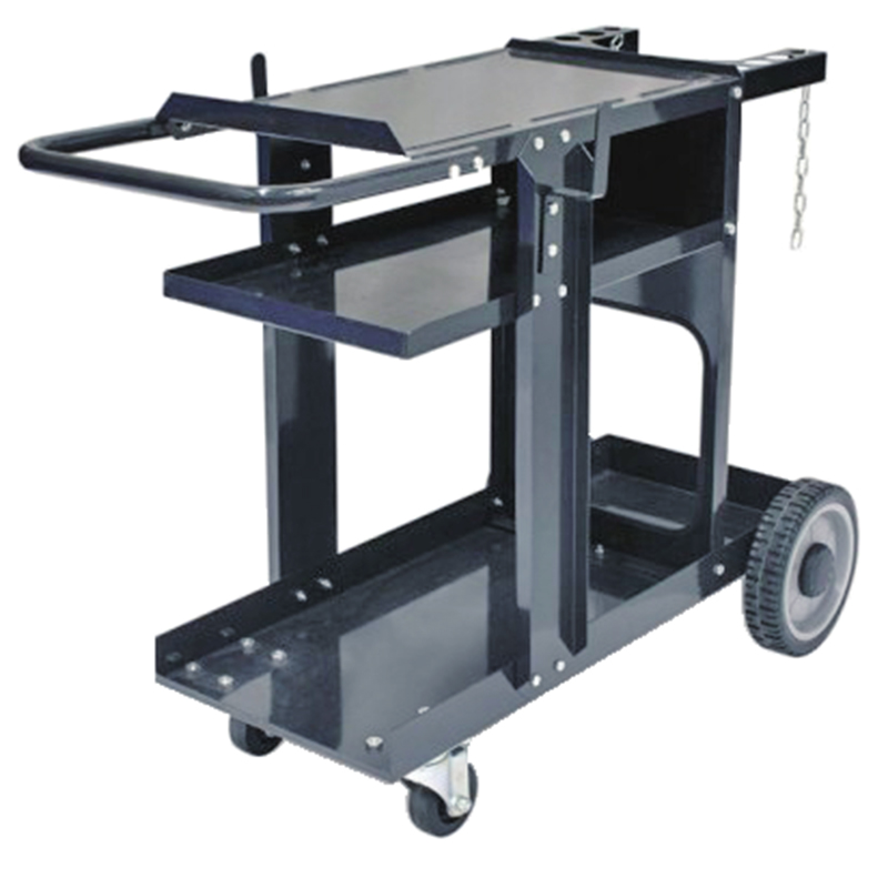Easy control steel construction welder trolley welding tool cart Heavy duty welding trolley cart with drawers