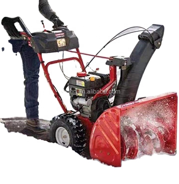 6.5HP/ 13HP/15HP бензиновый Снегоуборочный аппарат для удаления снега/портативный Снегоуборочный аппарат